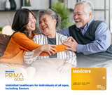 Maxicare PRIMA Gold - Unlimited access to over 800 lab tests and diagnostics, and consultations for individuals of all ages, including Seniors