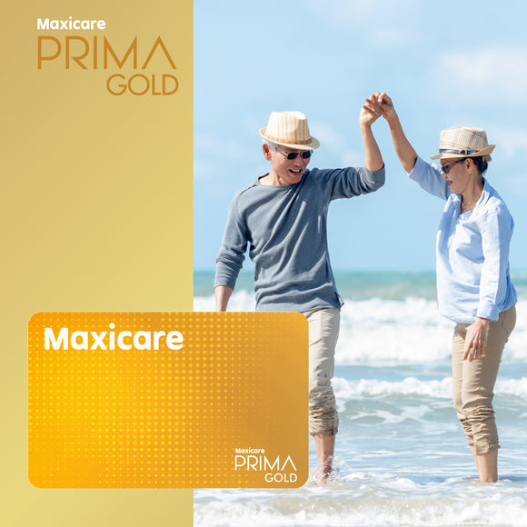 Maxicare PRIMA Gold - Unlimited access to over 800 prescribed lab tests, diagnostics, and consultations in all Maxicare Primary Care Clinics (PCCs) for individuals of all ages, including Seniors